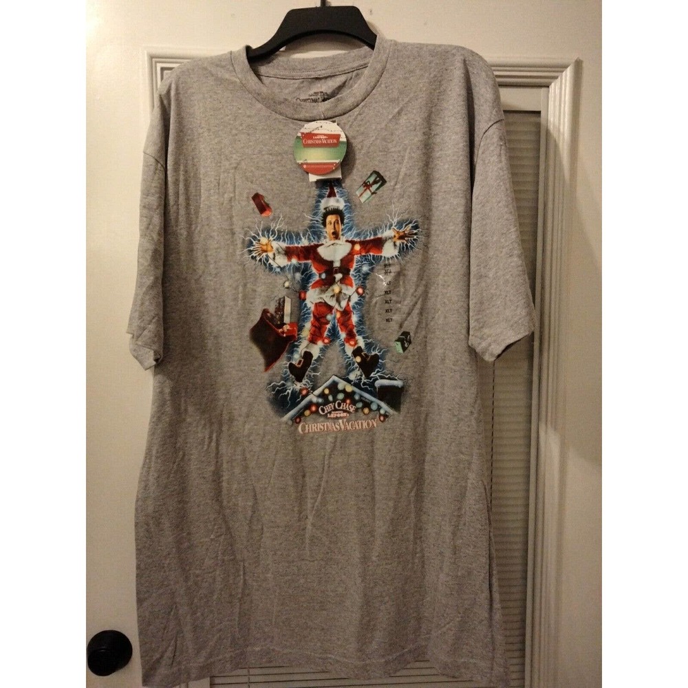 National Lampoons Chevy Chase Christmas Vacation T Shirt Men XLT